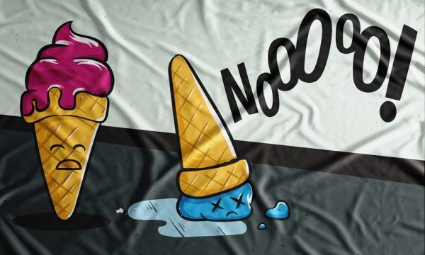 Ice Cream Disaster Flag