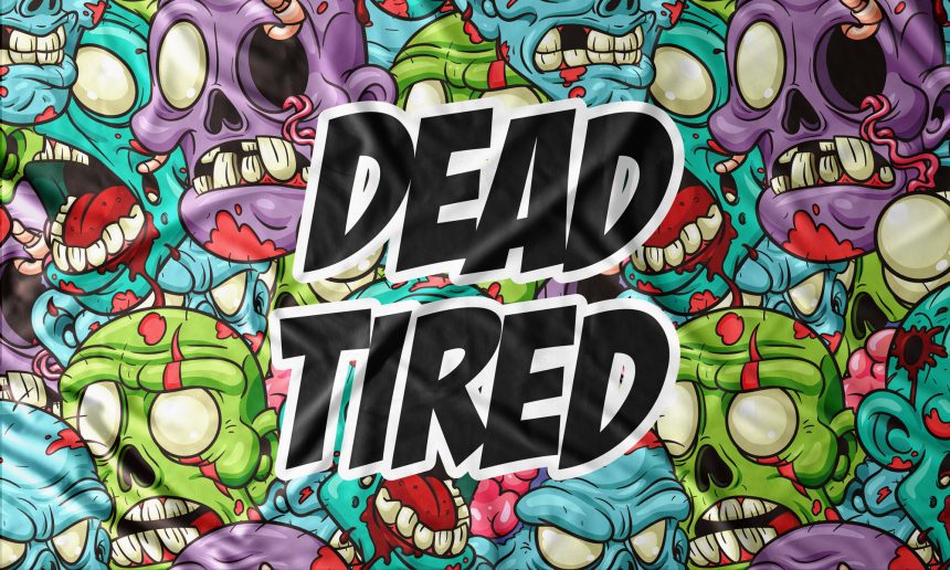 dead-tired-zombie-flag