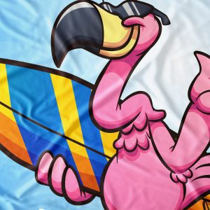 surfing-flamingo