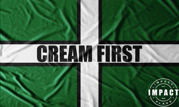 Devon Cream First Flag
