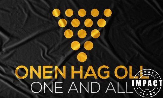 Onen Hag Oll - One And All, Kernow, Cornish Flag